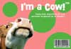 meat stickers - i'm a cow!