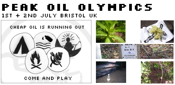 Peak Oil Olympics - Come and Play